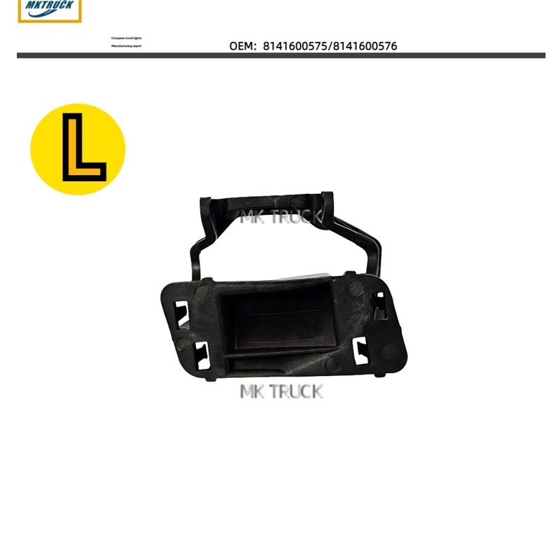 Soporte de volteo de la cubierta de limpieza de faros 81416100575/81416100576 para piezas de camiones MAN