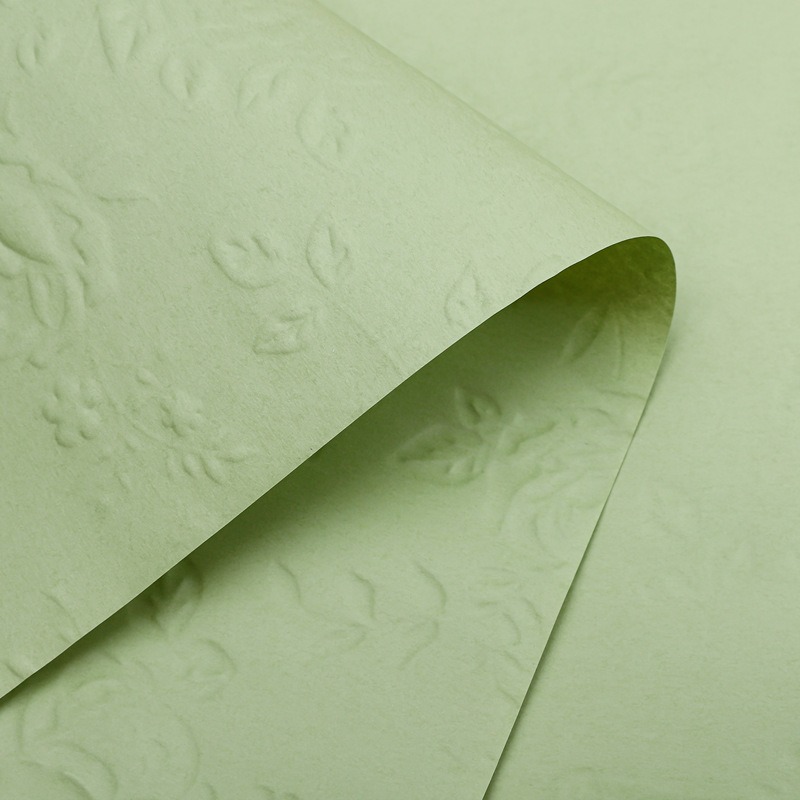 Papel de regalo para flores famoso en Internet, papel artístico con relieve tridimensional, papel de kapok impermeable, materiales de embalaje para arte floral.