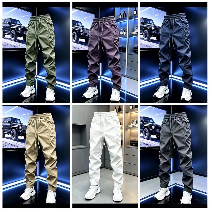 【D Bestseller】TikTok Bestseller 2026 Spring/Summer Men's Sports Windbreaker Pants, Cool Feeling Pants, Slim Fit Casual Pants for Men 【D Bestseller】TikTok Bestseller 2026 Spring/Summer Men's Sports Windbreaker Pants, Cool Feeling Pants, Slim Fit Casual Pants for Men