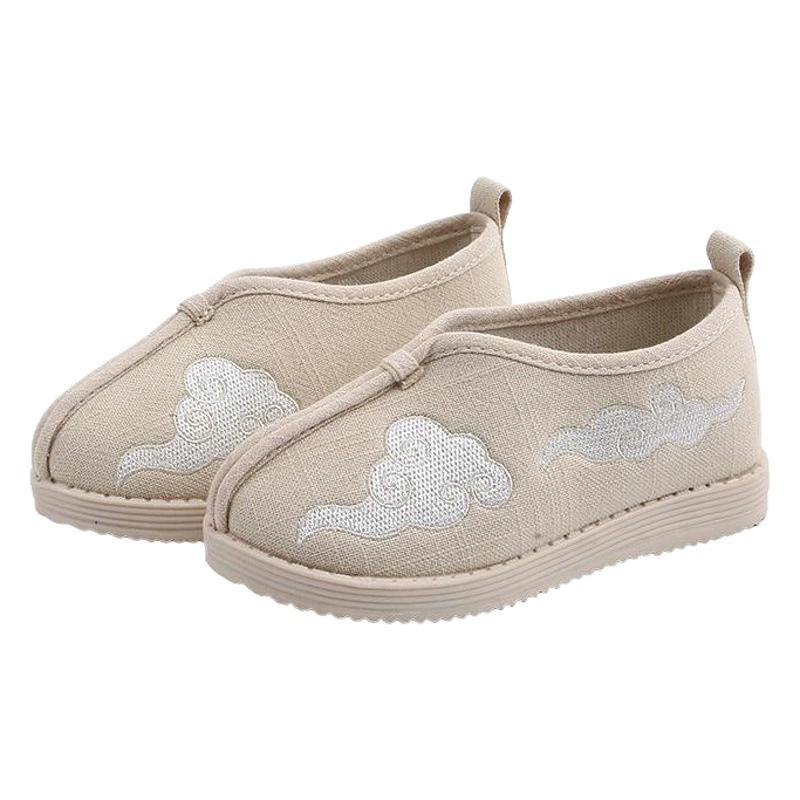 Детская вышитая обувь старая пекинская обувь из ткани мужская обувь вышитая обувь танцевальная обувь Hanfu обувь детская обувь в китайском стиле