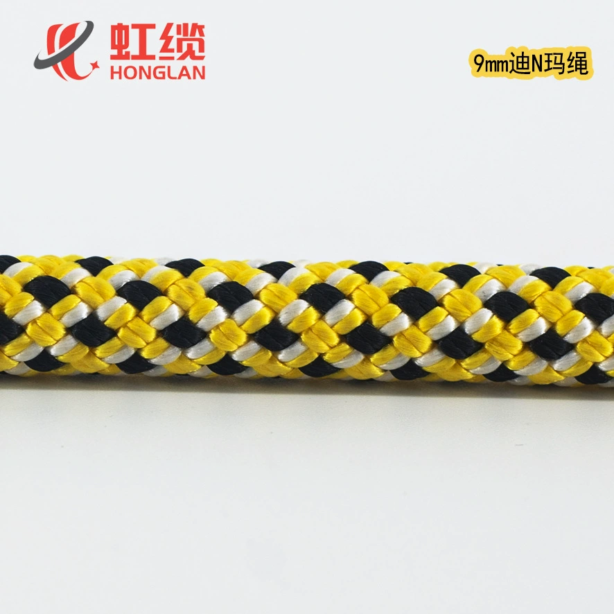 Веревка Hongsheng 9 мм веревка высокой мощности веревка dinma веревка из высокомолекулярного полиэтилена легкая веревка