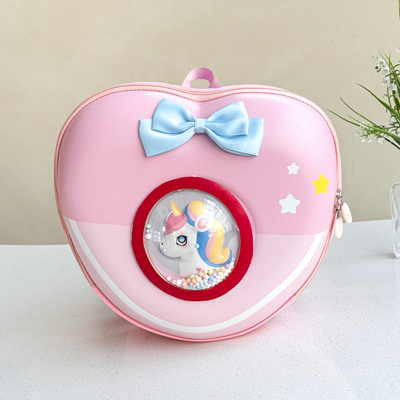 Nueva mochila escolar pequeña para niños, niños y niñas, mochila linda, jardín de infantes, clase pequeña, bocadillos para bebés, mochila transfronteriza