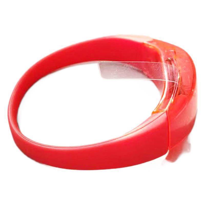Pulsera luminosa de silicona botón LED nocturno con bols de mano de concierto fabricantes de props de animación al por mayor concierto