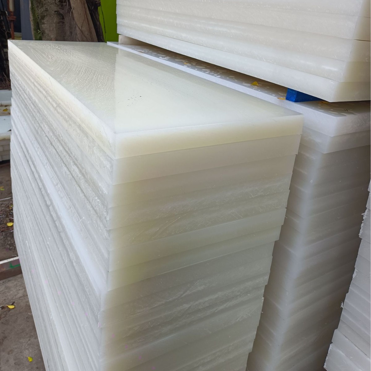 国产白色PP板鞋厂用裁断板啤机用下料板冲床垫板pp塑料板厂用优选