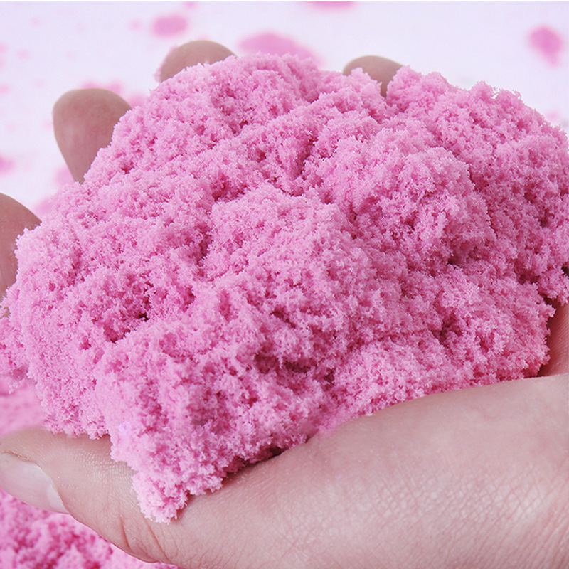 Magic Sand Space Toy Sand Colored Sand Manufacturer Wholesale Glass Micro Bead Oily Sand Children's Paradise Sand