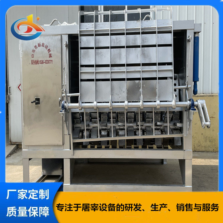 屠宰场全自动杀牛羊猪自动刮毛设备 全自动脱毛机设备