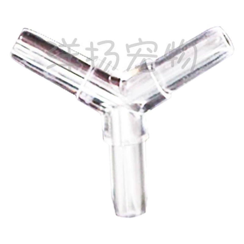 Аквариум аксессуары для воздушного насоса для аквариума кислородная труба прозрачная прямолинейная трехсторонняя четырехсторонняя складывающаяся угол с раздельной воздушной головкой кран Кондиционер