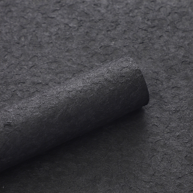 Papel de piedra hecho a mano, material de embalaje de flores, papel de textura, papel de textura de pliegue de doble capa, floristería, material floral, papel de embalaje