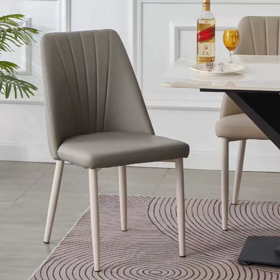 简约餐椅厂家批发家用餐厅凳子靠背网红咖啡酒店椅休闲靠背软包椅