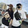 2021 new pattern fashion Movement pockets Chaopai Chest pack The single shoulder bag work clothes Satchel student leisure time Satchel Chest pack