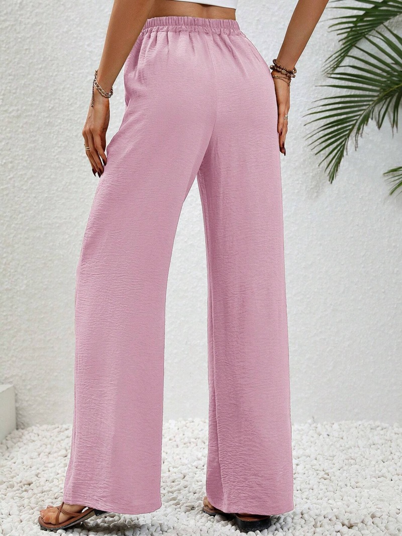 Women's Daily Streetwear Solid Color Full Length Casual Pants Straight Pants display picture 44