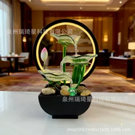 流水摆件;鸟类;其他装饰摆件