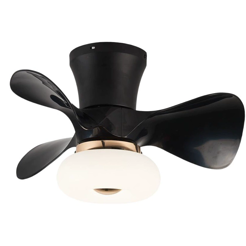 Полный спектр Интеллектуальный кремовый стиль детская комната спальня вентилятор свет люстра комната Девушки переменной частоты потолочный вентилятор свет