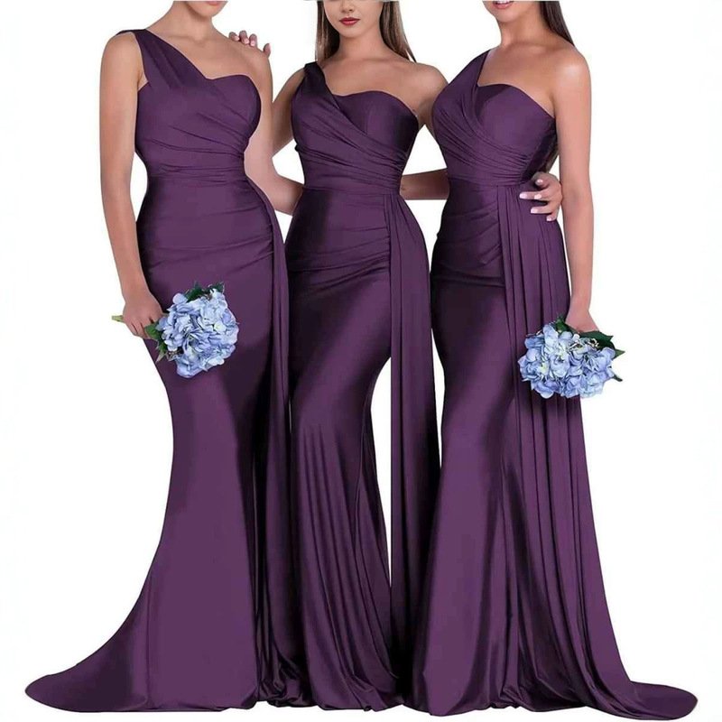 Cross-border fashion women's clothing for photography, Amazon and AliExpress foreign trade bridesmaid dresses, best-selling fishtail elegant evening gowns for women Cross-border fashion women's clothing for photography, Amazon and AliExpress foreign trade bridesmaid dresses, best-selling fishtail elegant evening gowns for women