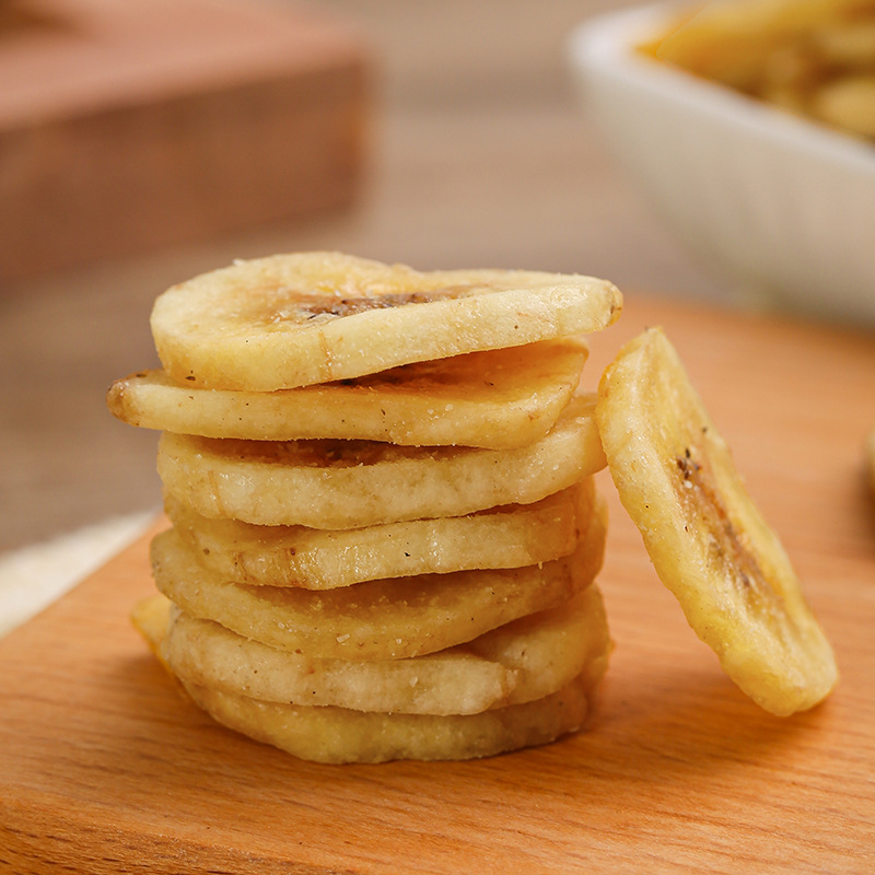 【Factory Direct Sale】Pouch Banana Chips 50g Non-fried Snack Condensed Fruit Dried Fruit Banana Dried