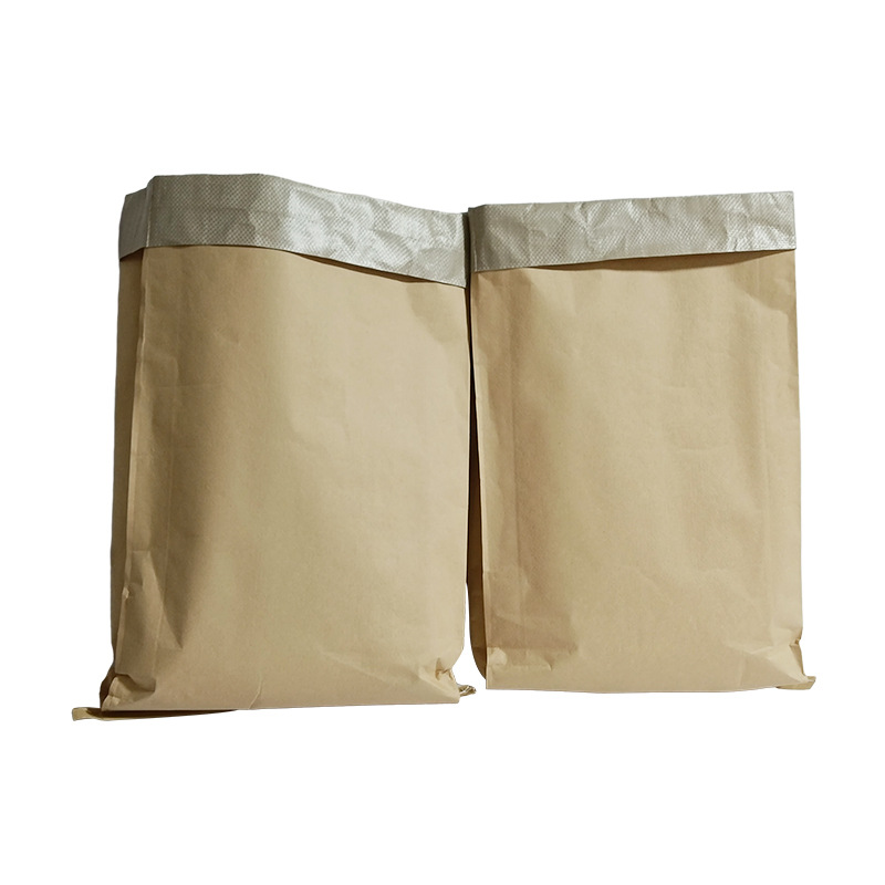 Nueva bolsa tejida de papel Kraft impermeable al por mayor moviendo color de impresión de papel de plástico compuesto bolsa de embalaje de piel de serpiente fertilizante de alimentación