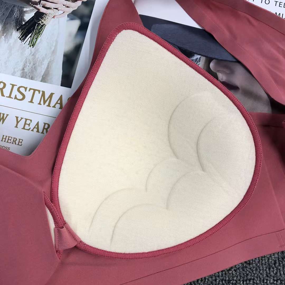 Nueva taza de látex sin costuras alta calidad belleza espalda mujeres chaleco inalámbrico yoga sujetador deportes ropa interior al por mayor