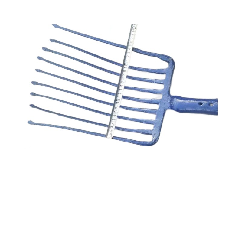 horquilla de acero forjada perforación horquilla de túnel horquilla de mantenimiento ferroviario horquilla de acero horquilla de nueve dientes horquilla de acero horquilla de ballast