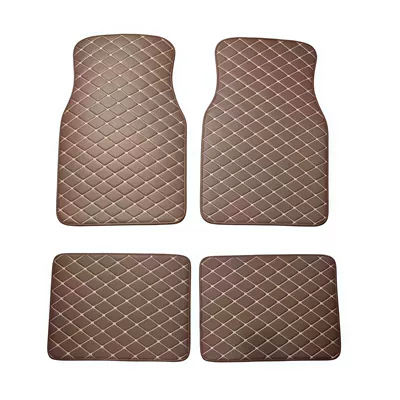 for Right-Hand Drive Vehicles, Universal Foot Pad - brown
