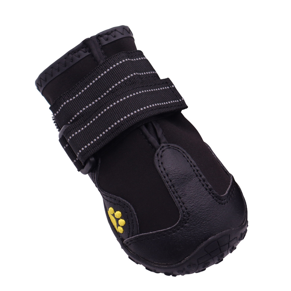 Zapatos para perros otoño e invierno a prueba de frío cálido forrado de lana zapatos para mascotas antideslizantes impermeables engrosados resistentes al desgaste zapatos para perros al por mayor