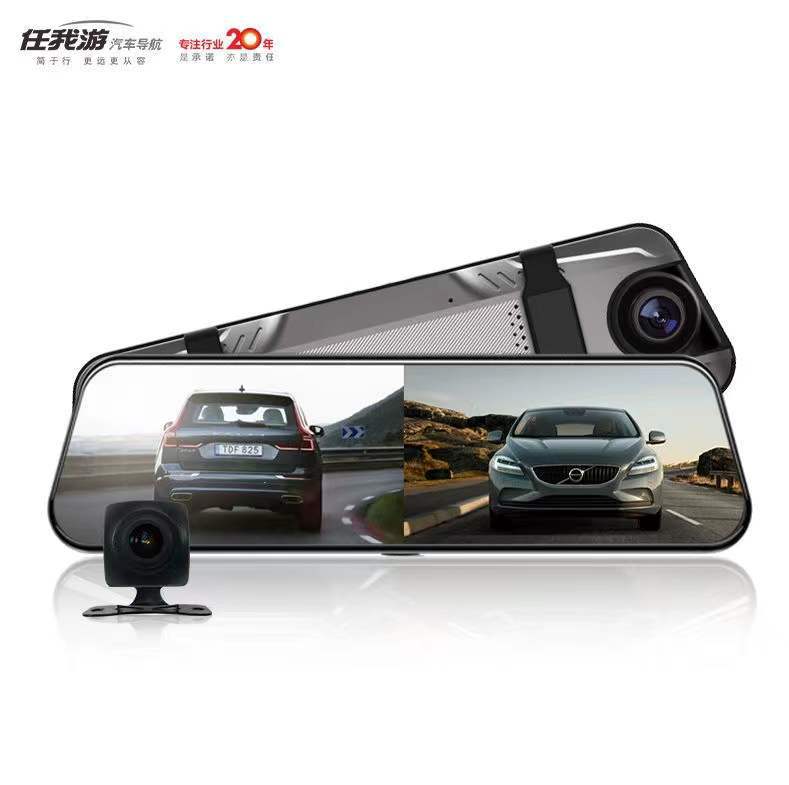 10inch full screen 1296p hd + voice control + 24-hour parking monitoring