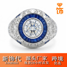 �W���LS925�y�18K��3CTĪɣʯ��ָ�п�͹ŵ��{���荽�ָ�羳