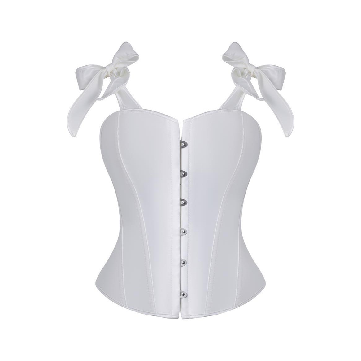 Satín francés de color sólido cinturón de hombro correa de correa de diseño ajustable para el pecho corset hueso de pez chaqueta plástica