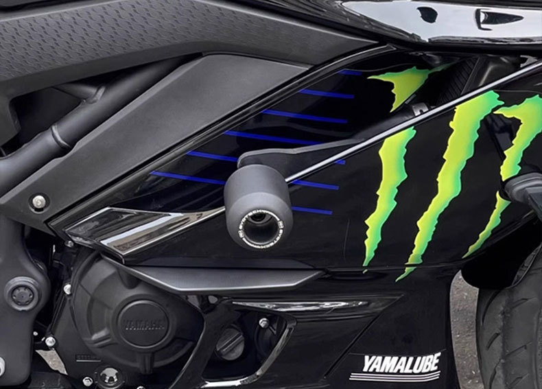 Suitable for Yamaha R3 2019-2024 Engine Modified Body Anti-Fall Ball Rubber Ep Bumper