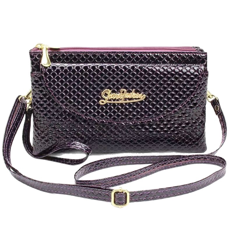 Versatile Women's Crossbody Phone Bag Small Square Shoulder Clutch_voghion.com