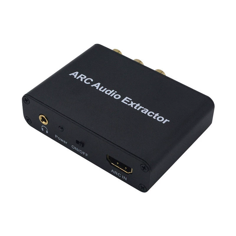 ARC Аудио разделитель HDMI Аудио капитал Пациент HDMI Аудио декодер Fiber Fiber Magazine конвертер