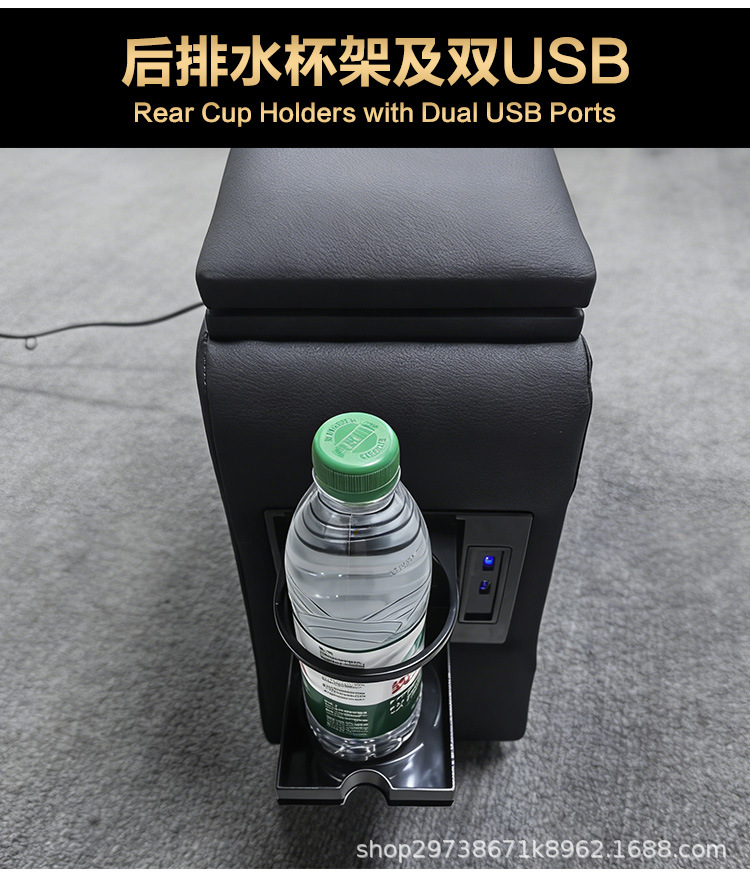 Customized Multifunctional Armrest Box Storage Box Suitable for Vinfast Vf3 Car, Vietnam Accessories Modification