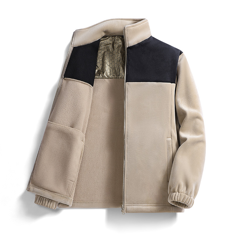 2024 primavera y otoño grafeno calentamiento pareja chaqueta de terciopelo al aire libre chaqueta de carga de cáscara blanda dentro y fuera