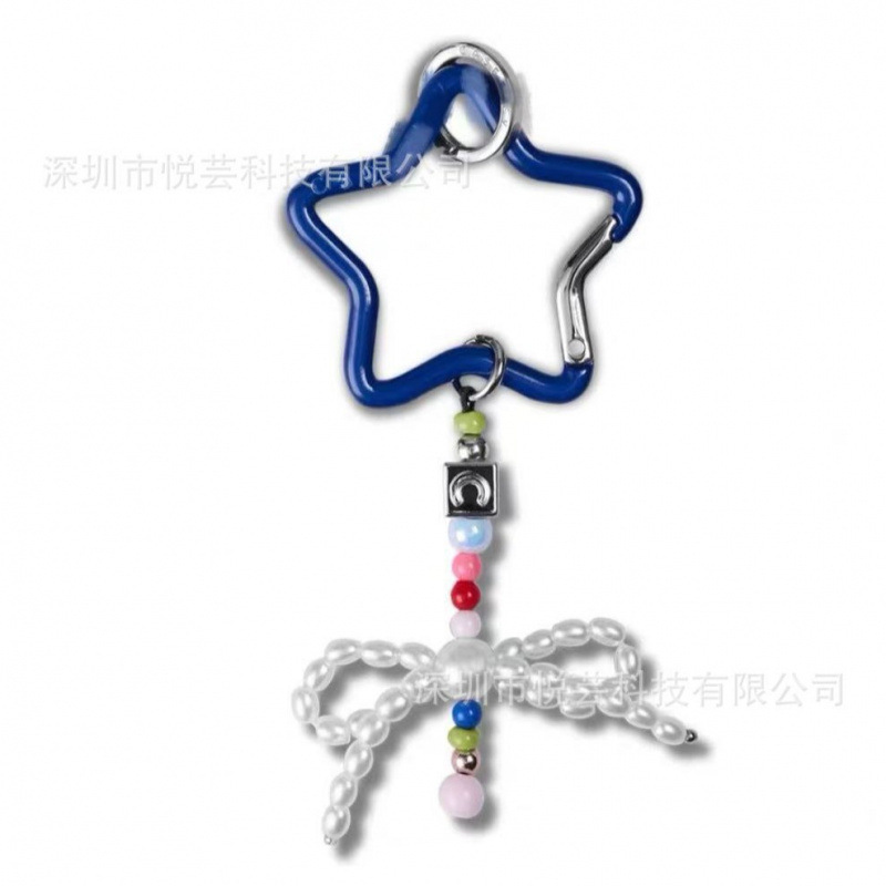 【短挂链】case新品童趣短链子嘭嘭爱心吊坠彩色适用于苹果手机壳|undefined