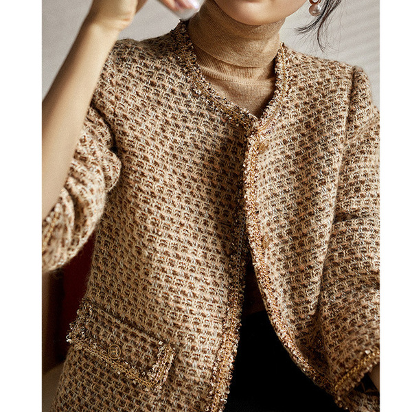 woolen short fashionable jacket