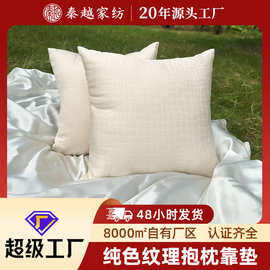 厚织物A类枕芯正方形沙发抱枕客厅靠垫护腰靠枕床头靠背靠垫抱枕