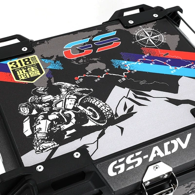 alloy scooter tool storage — Electric car tail box