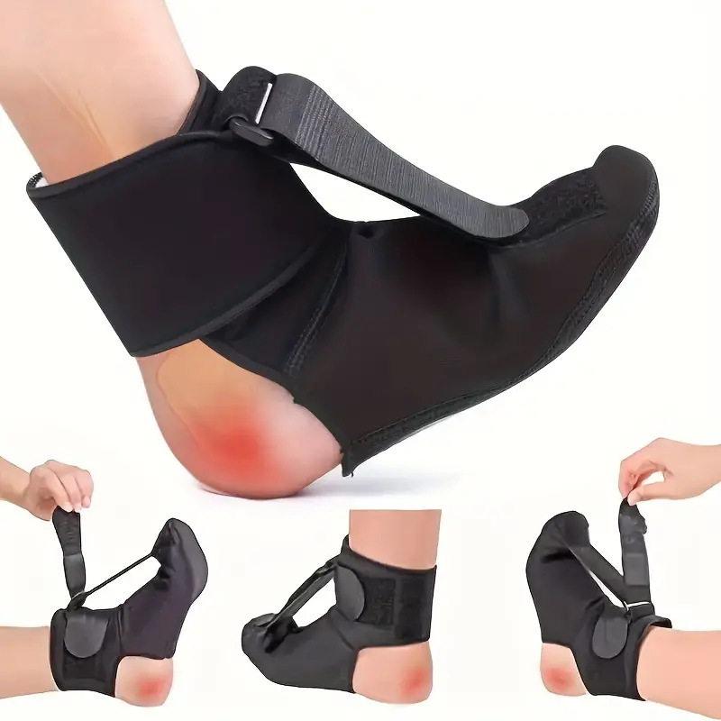 Cross-border Adjustable Foot Droop Orthosis Foot Valuate Protector Foot Shoes and Socks Plantar Membrane Night Stretch Strap