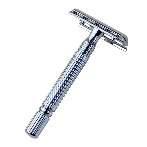 Japan-US Razor A2001 Manual Men's Shaving Razor Stand Kin Dai Japan-US 2001 with Blades for Leg Hair Removal