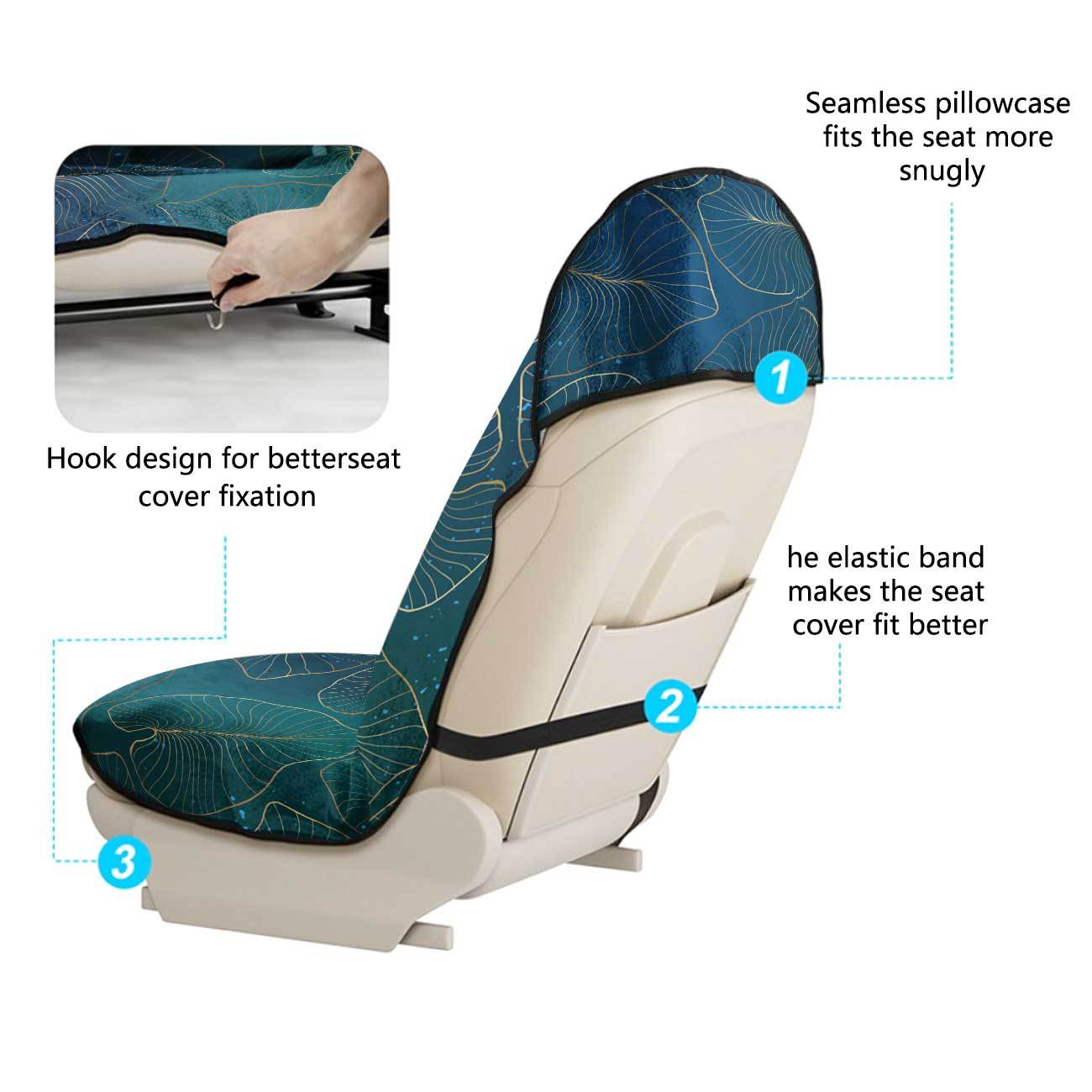 Car seat towel cover front seat protector suitable for gym and exercise, universal for all seasons, car use 132