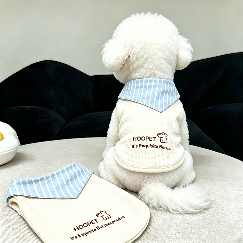 Chaleco de verano para perro estilo universitario transpirable_voghion.com