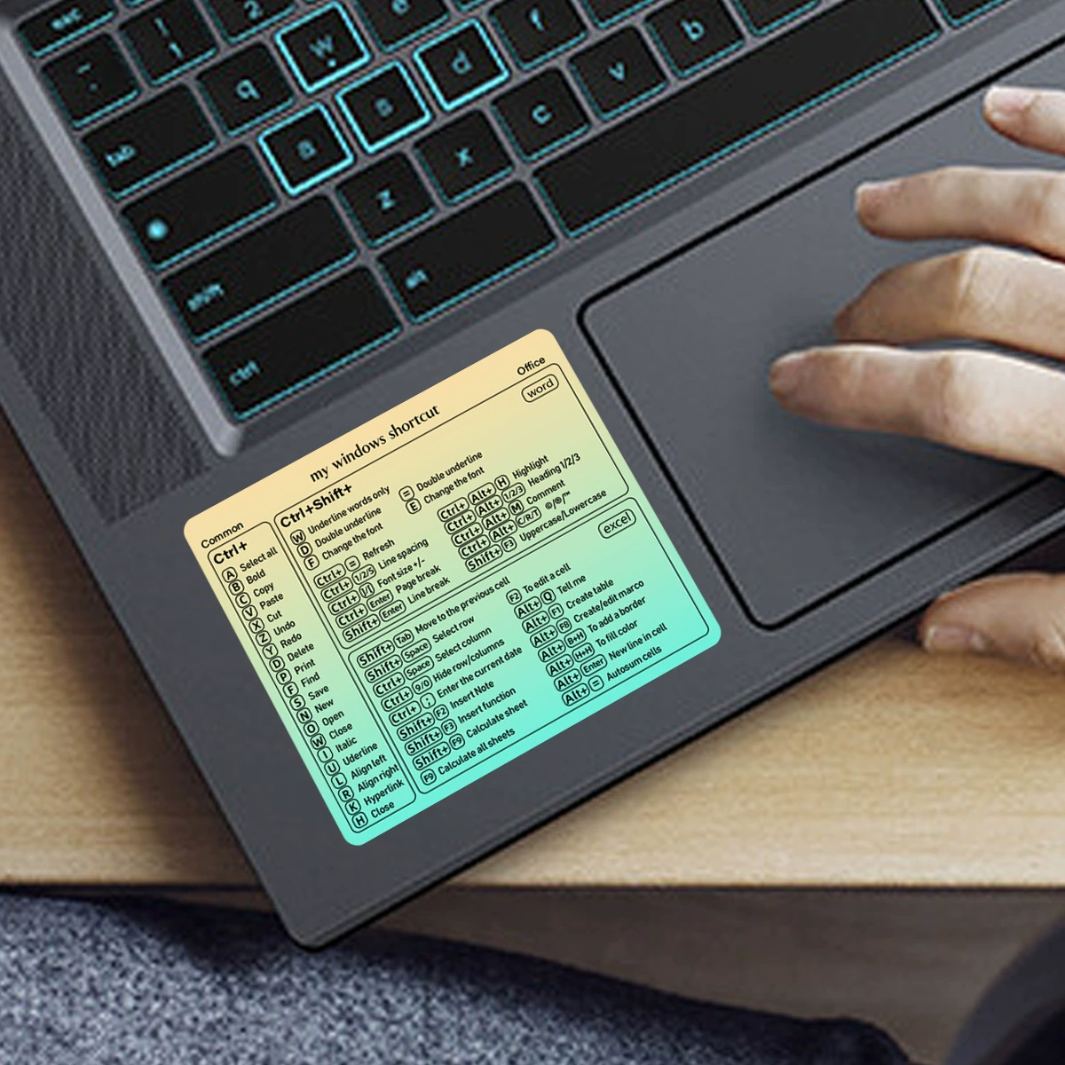 Laptop, transparent cartoon sticker, Amazon