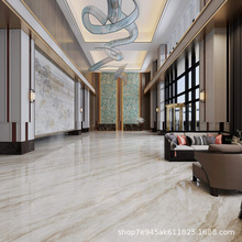 拼花瓷砖客厅餐厅仿水刀大理石欧法别墅石材入户过道岩板地面拼花