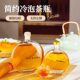 Wholesale glass wine bottle food grade white wine bottle foreign wine bottle empty bottle high-looking drink coffee bottle 250ml in stock