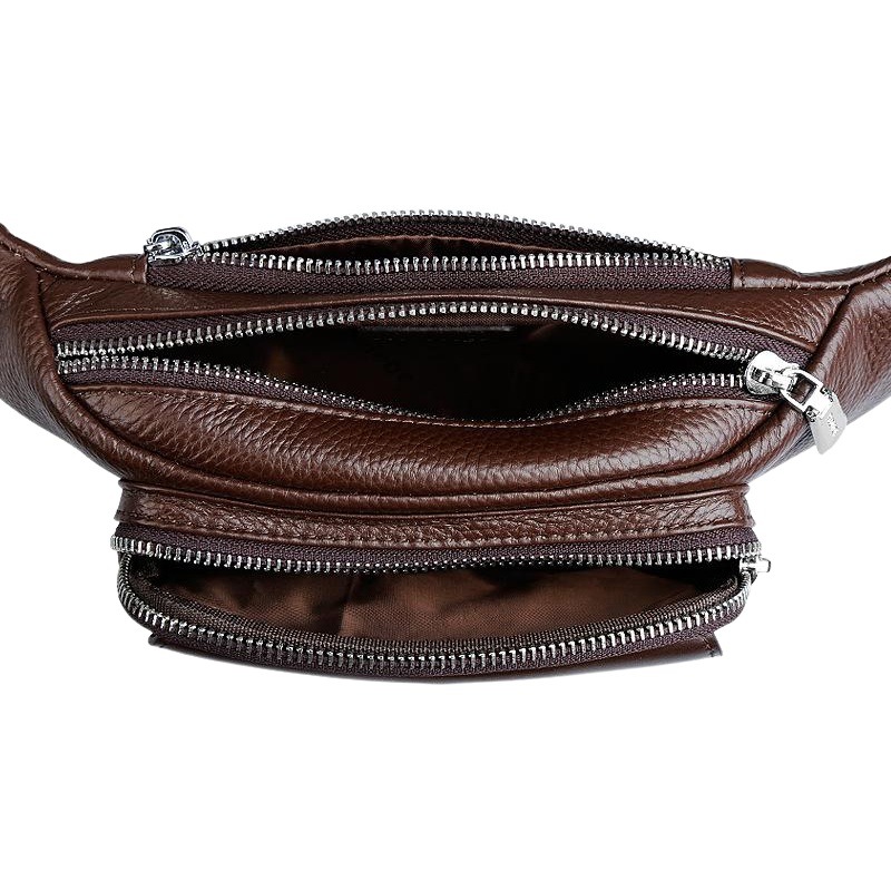 Cross-border Muge Men's Bag Mini Waist Bag Men's Shoulder Bag Crossbody Bag Casual Bag Retro Bag
