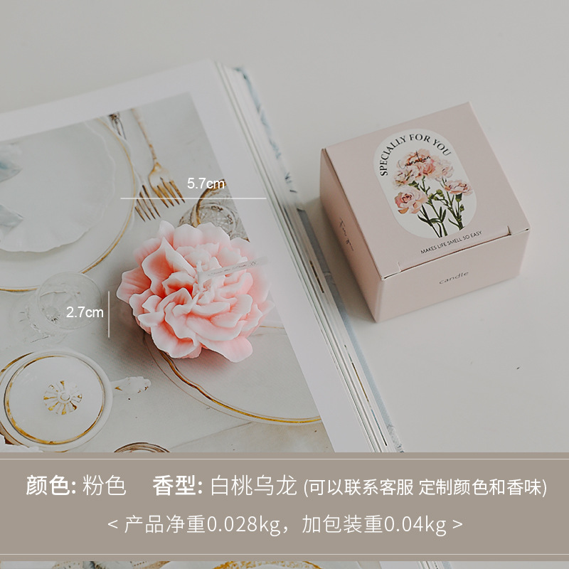 Clavones de arroz de cera de regalo del Día de la Madre fragancia valor facial acompañante de regalo de mano atmósfera decoración del hogar estilo cera