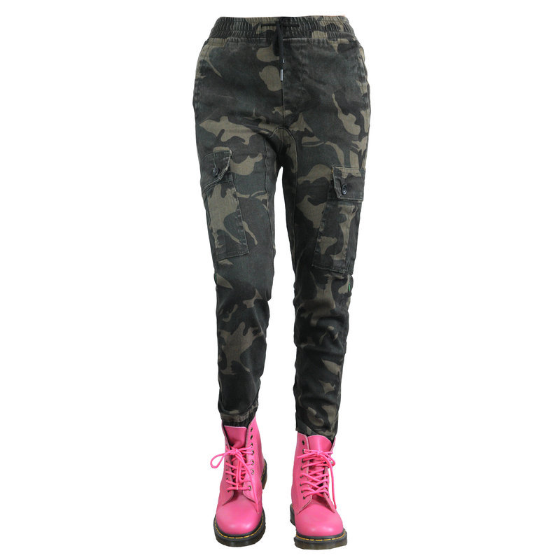 LOONG BIKER camuflaje pantalones de motocicleta resistentes a las caídas pantalones de motocicleta pantalones de montar en motocicleta equipo de protección de silicona para mujer