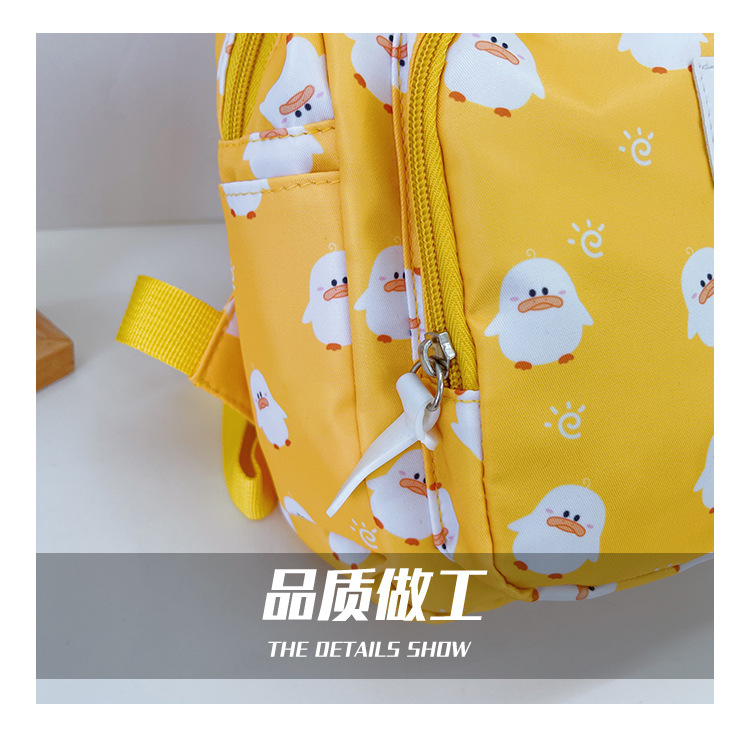 Fashion Children's Cartoon Canvas Large-capacity Printing Dinosaur Pattern Backpack Wholesale Nihaojewelry display picture 28