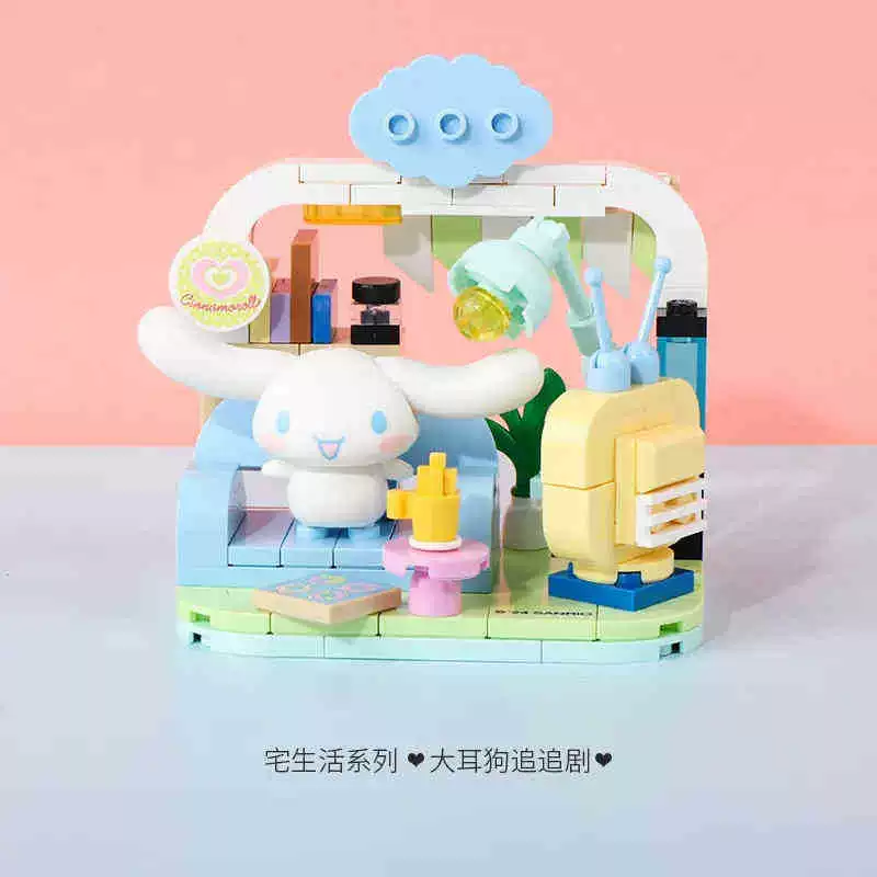 Конструктор‑диорама (Sanrio), набор сцен с персонажами, 6 вариантов, подарок для девочки