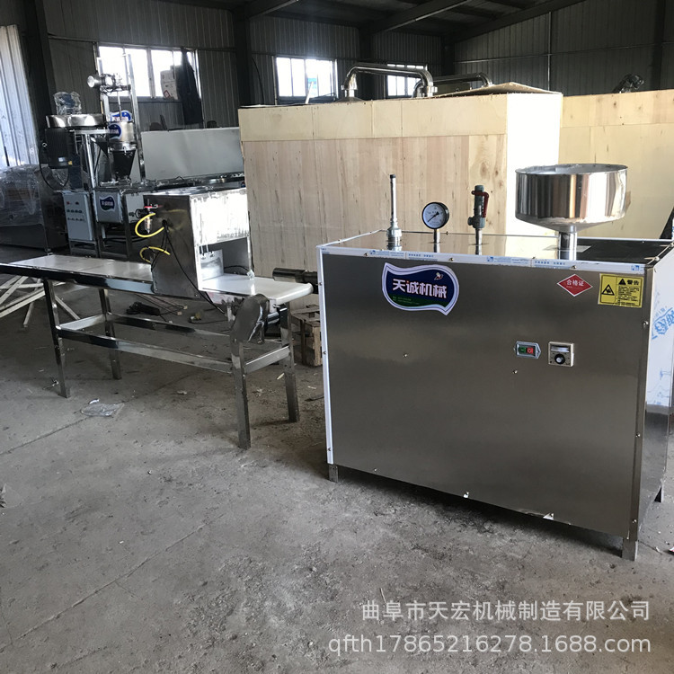 供应自熟年糕机碱粑机 电气两用水磨年糕机 全自动年糕机
