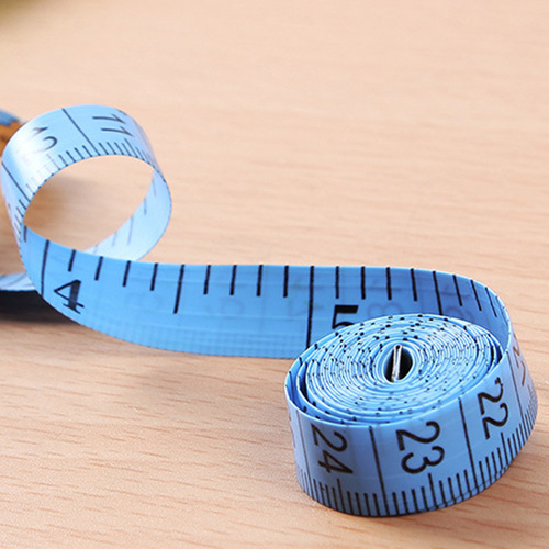 1.5m soft ruler wholesale multi-functional plastic mini sewing measurements waist and bust children's measuring tape